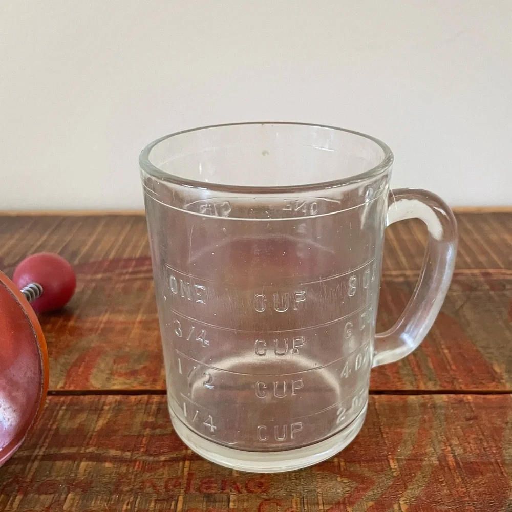 Vintage Farmhouse Anchor Hocking Red Food Chopper❤️ - Picture 4 of 8